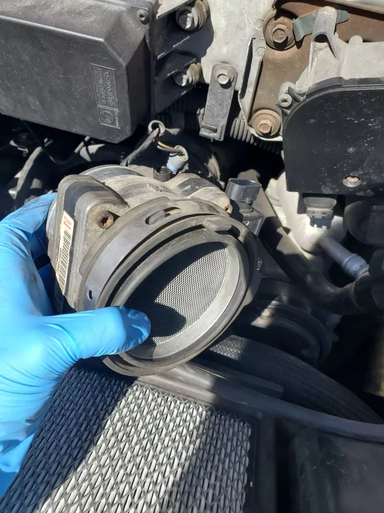 maf sensor removal