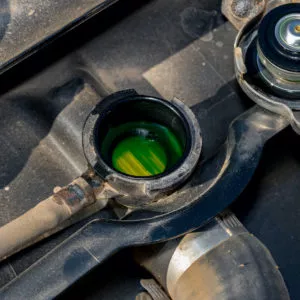 radiator coolant level