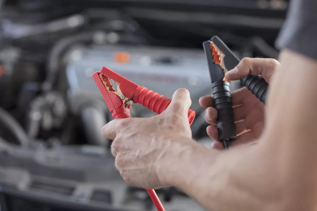 using jumper cables
