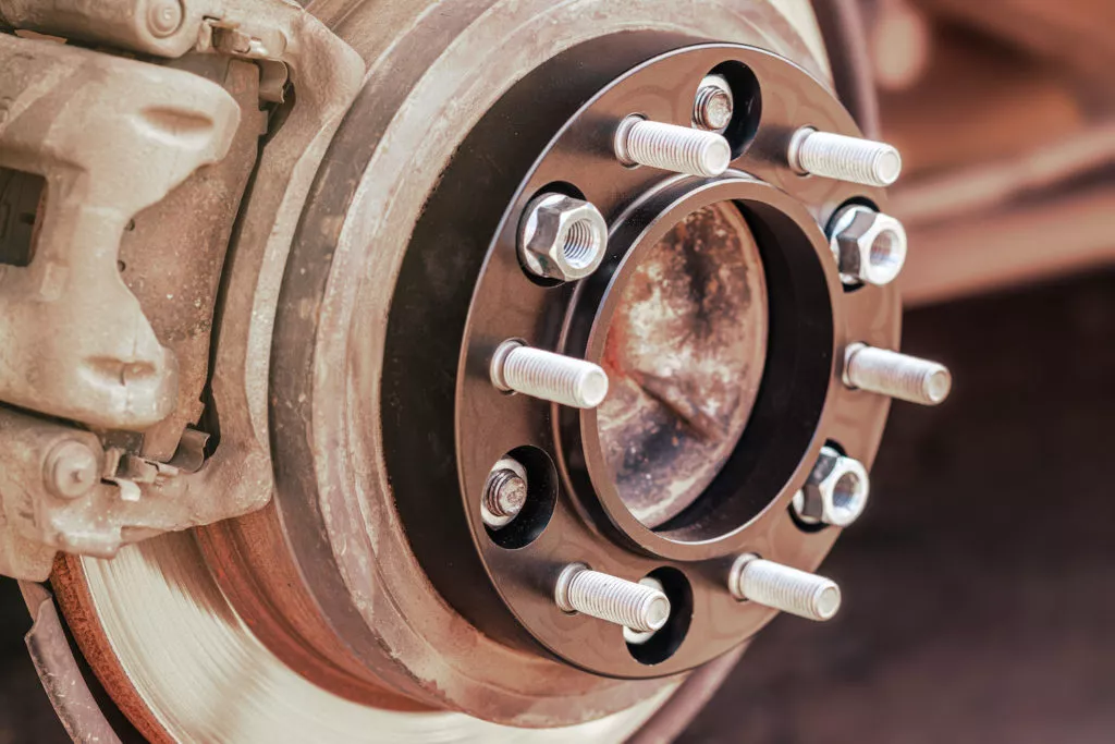wheel hub assembly of a car