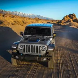 2021 jeep wrangler 4xe on the road