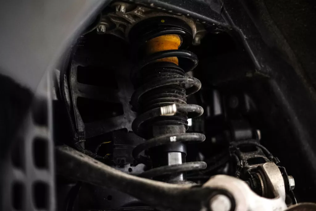 shock absorber with bump stop