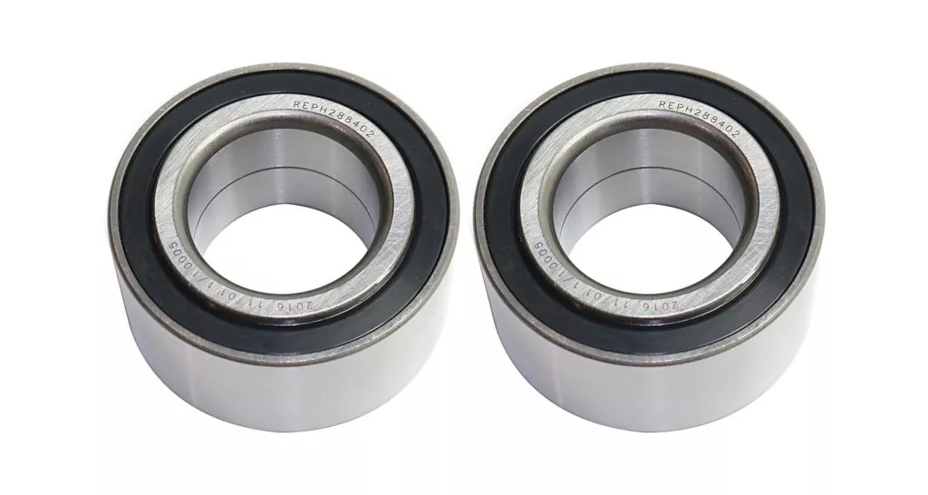 two wheel bearings