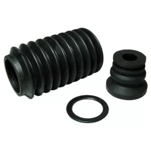 a car's shock and strut boots