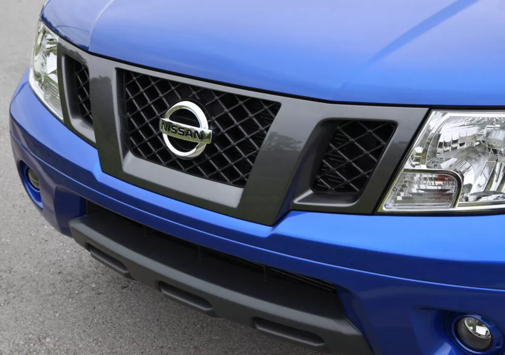 2012 Nissan Frontier closeup