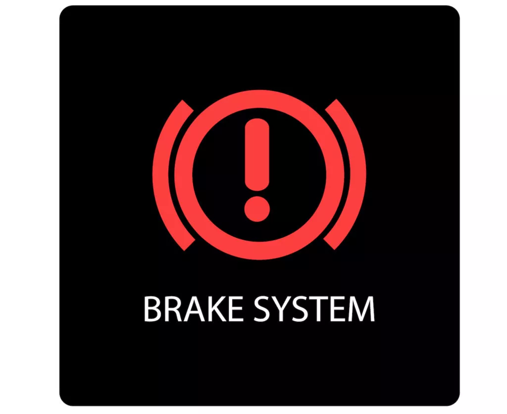 brake warning light car icon
