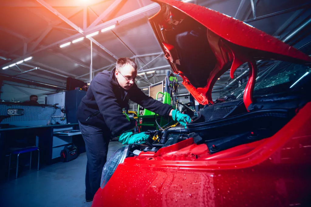 electric car repair