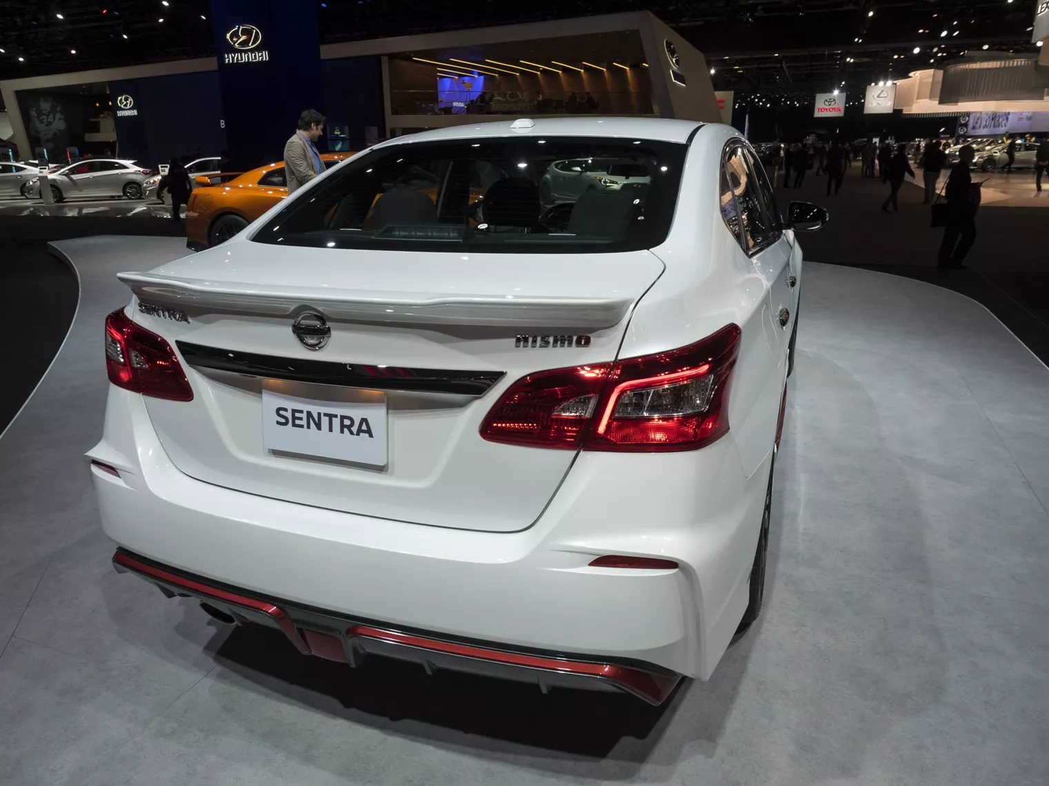 rear shot of nissan sentra