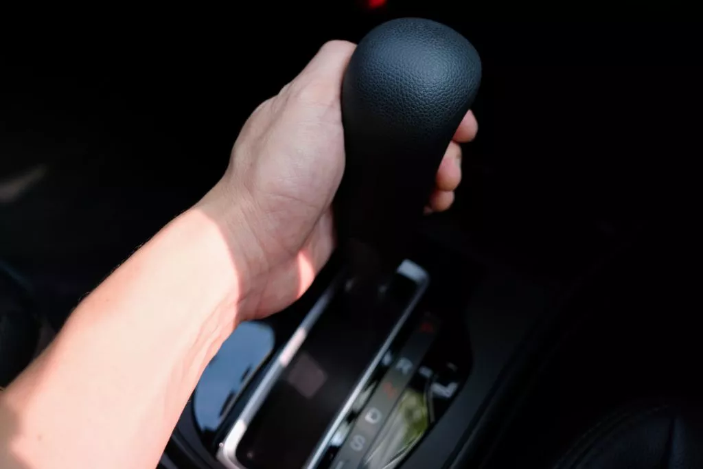 Holding gearshift