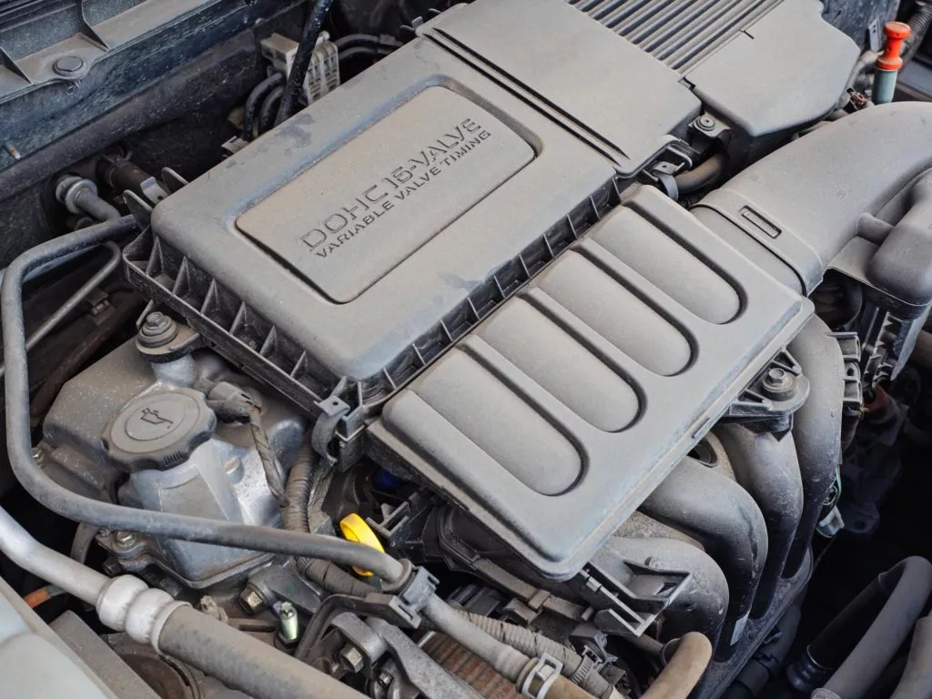 Dual OverHead Camshaft close up DOHC using VVT technology