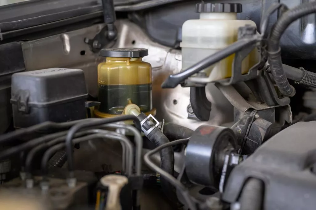 Power Steering Oil Fluid Reservoir