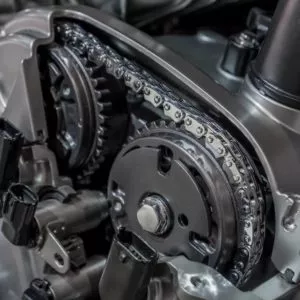 timing chain and camshaft position sensor