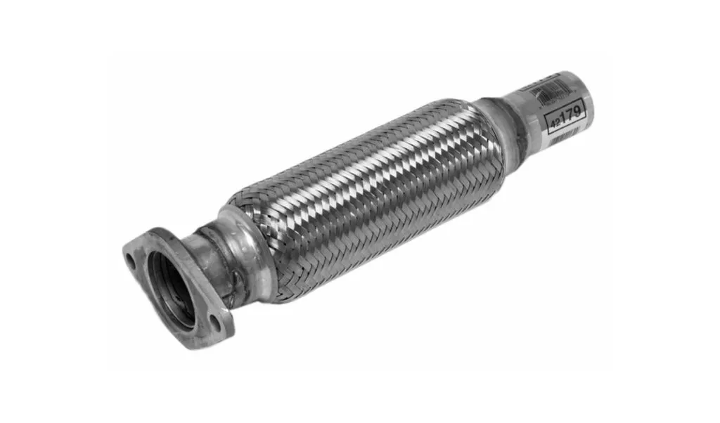 flex pipe isolated background white