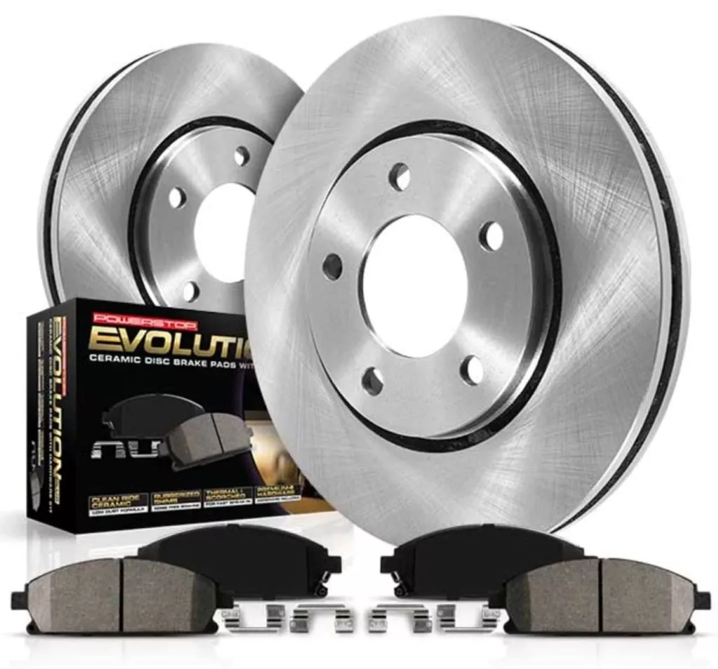 powerstop brake pad and rotor kit