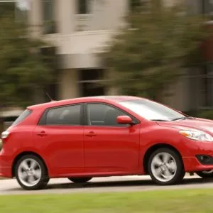 second gen toyota matrix red