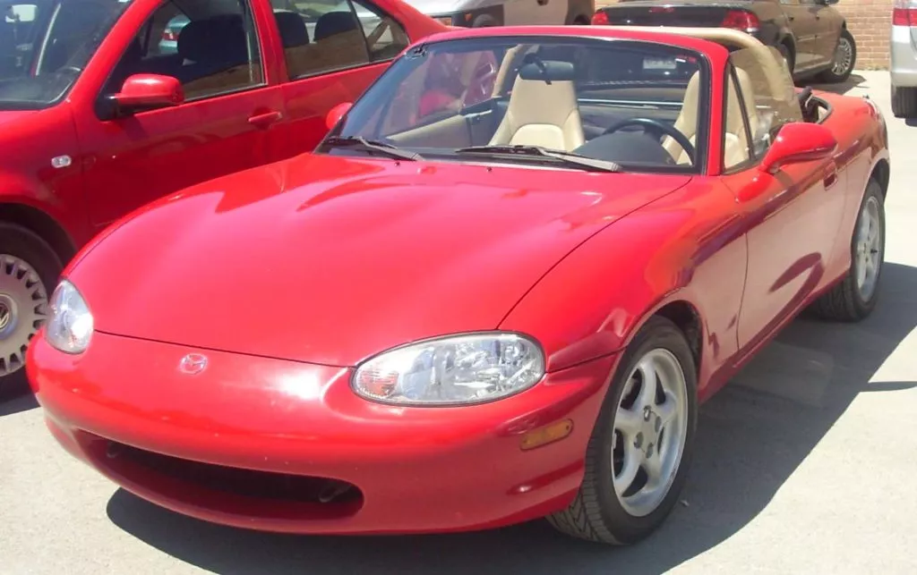 1999-2000 Mazda MX 5 Miata also known as Mazda Miata in North America