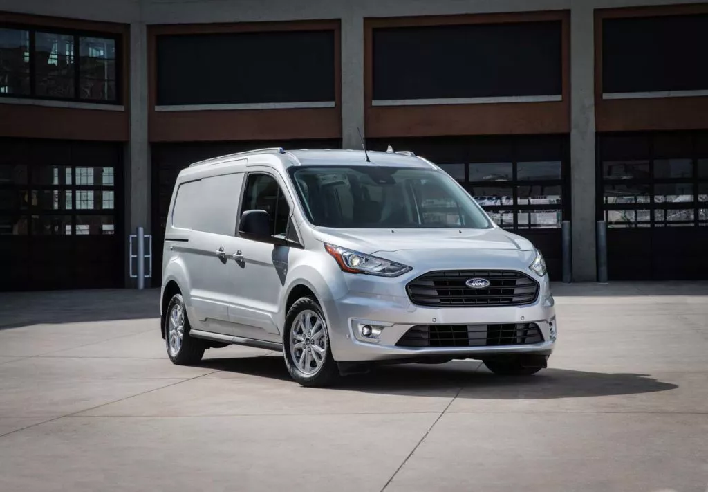 2019 Transit Connect Van parked -Ford Media Center