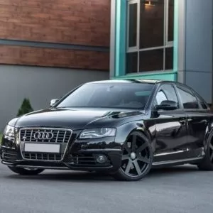 black audi s4