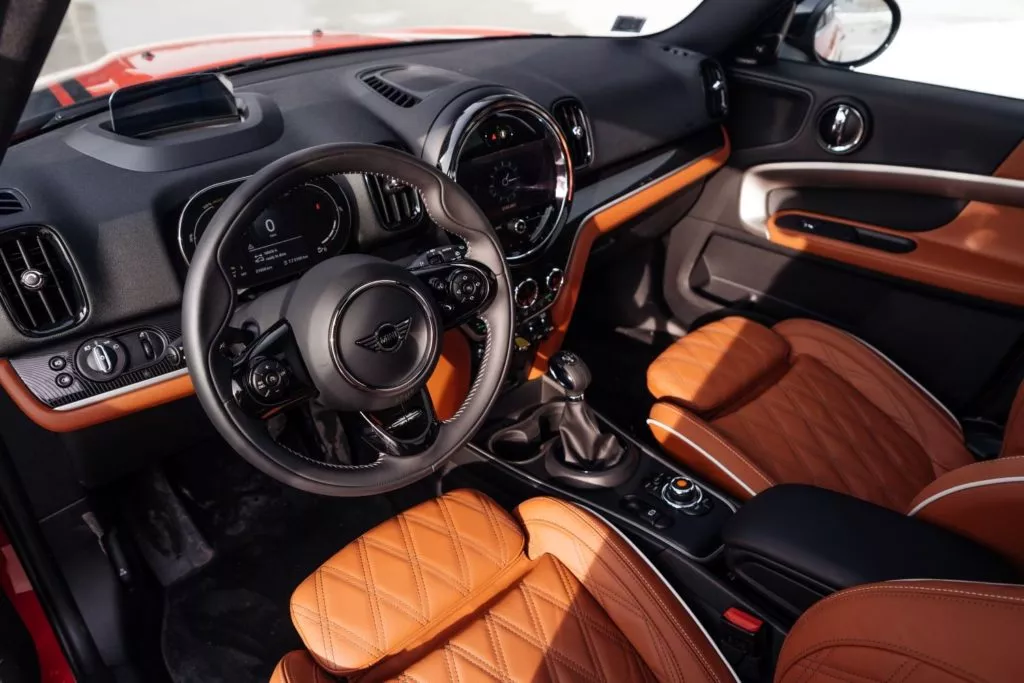 mini cooper countryman interior