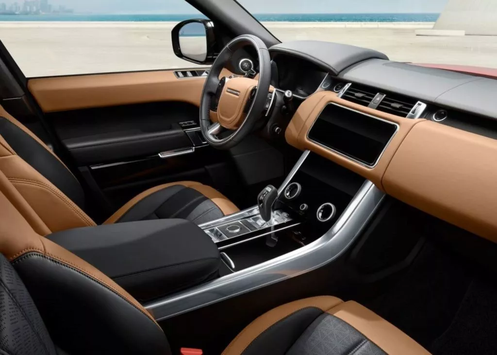 2019 range rover sport interior
