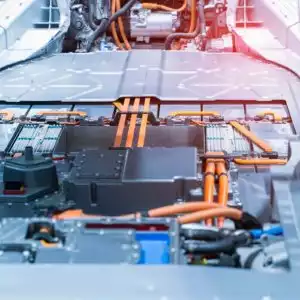 ev lithium battery pack and power connections