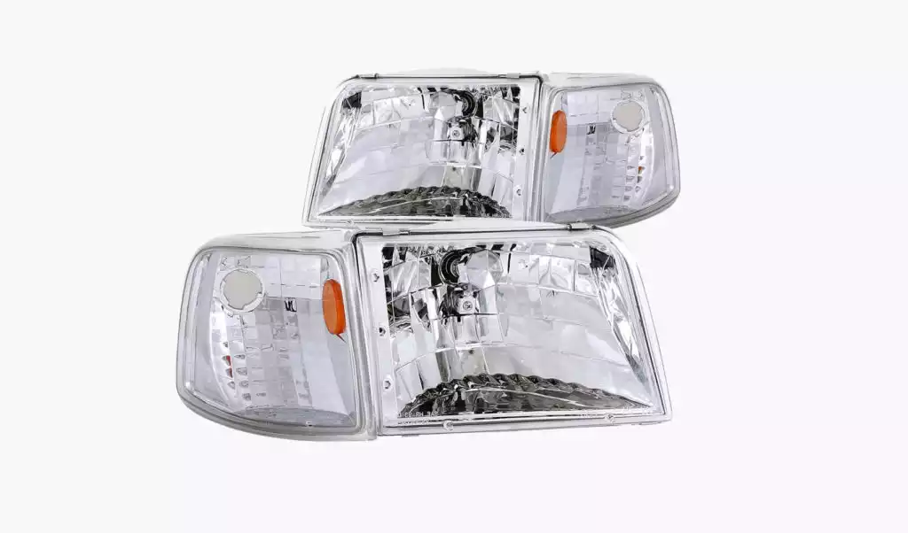 Anzo headlights isolated