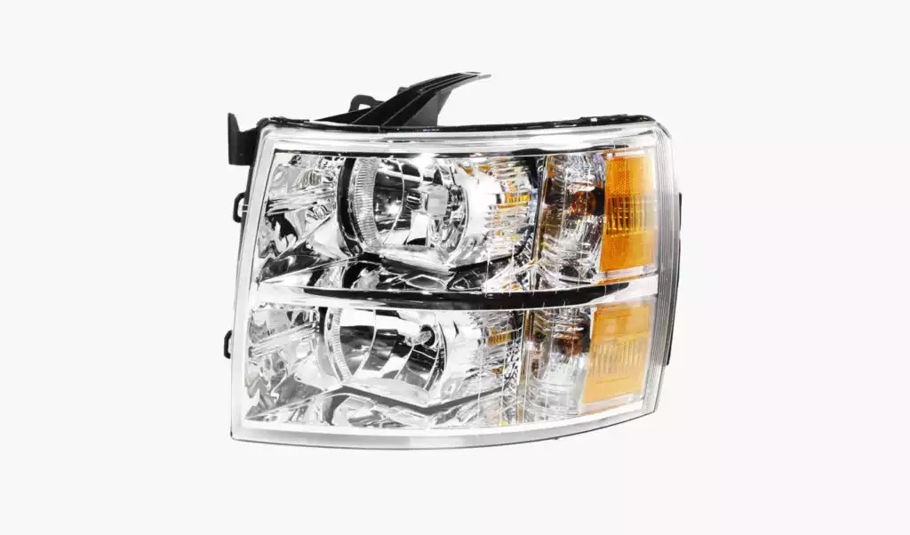 Replacement headlights isolated