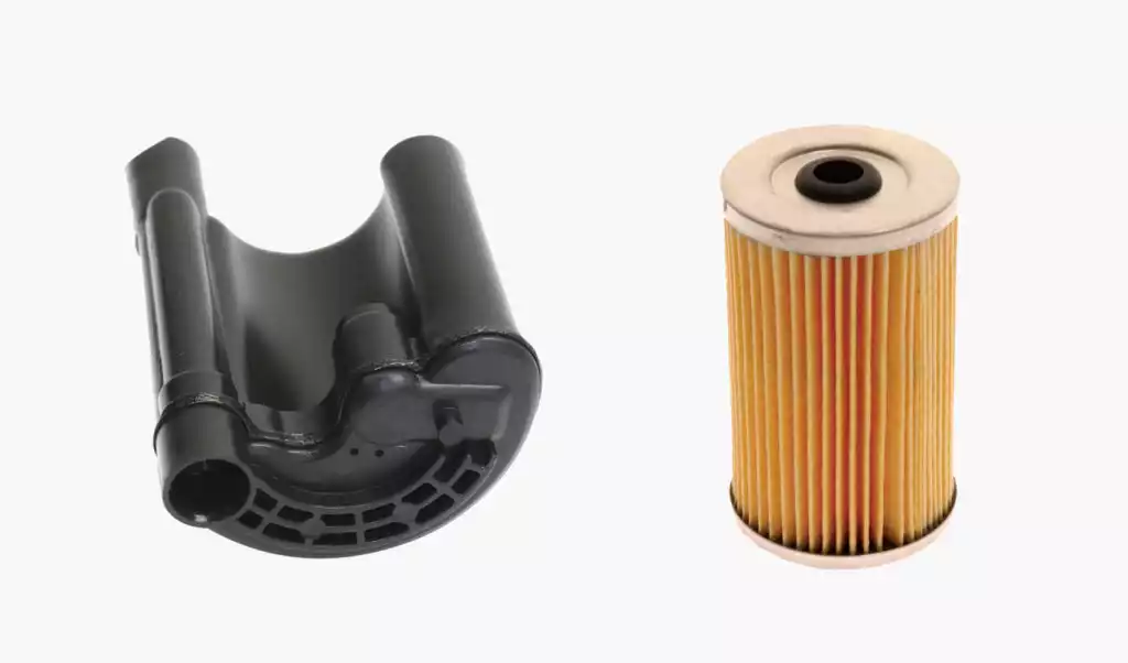 different fuel filter design and type