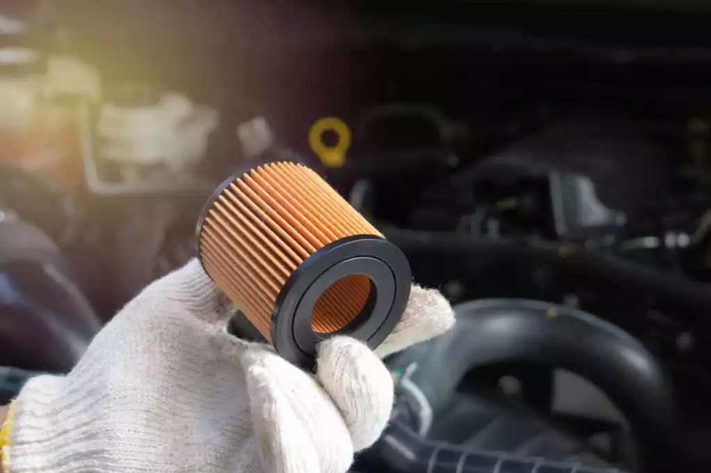 new fuel filter on hand