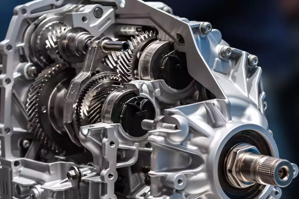 transmission assembly of a vehicle