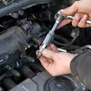 replacing spark plugs