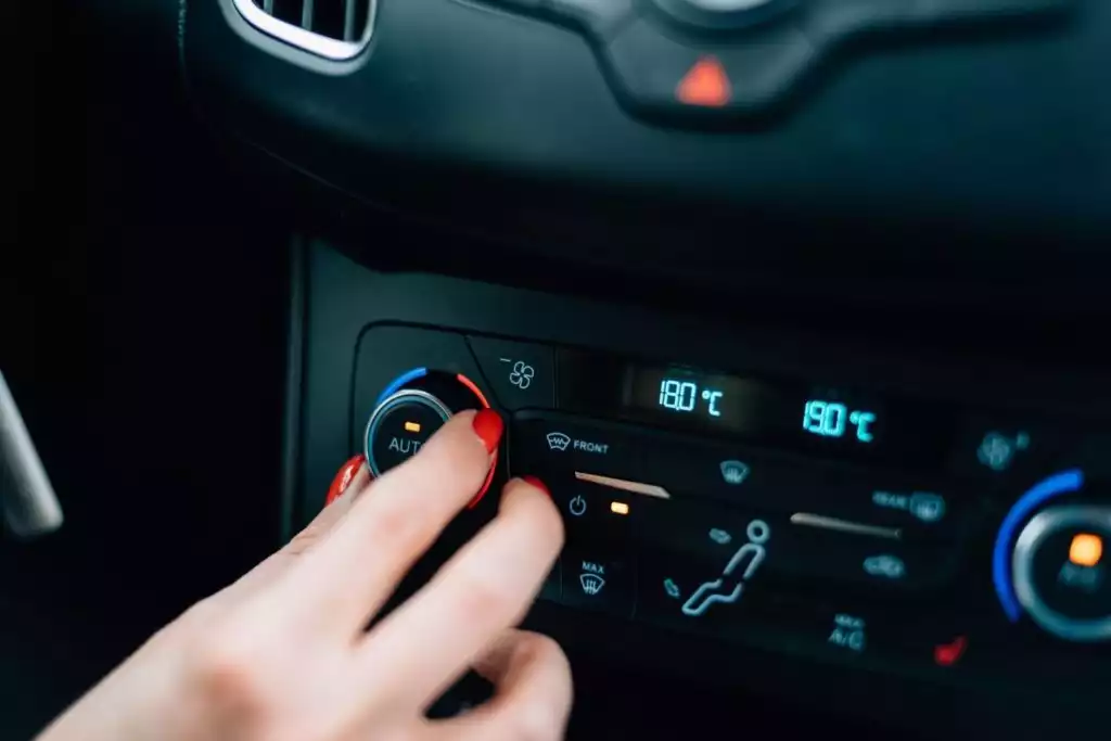 adjusting car ac