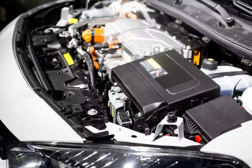 engine of an ev