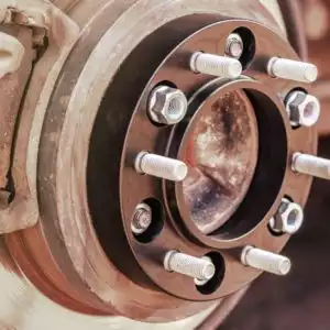 mounted wheel spacer