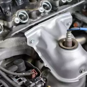 An Upstream Oxygen Sensor installed on car