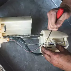 fuel pump repair by skilled mechanic