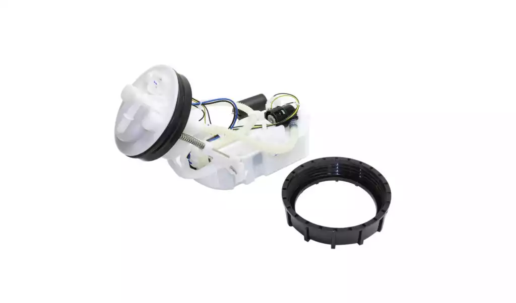 fuel pump with fuel sending unit isolated