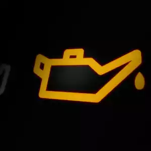 low oil pressure warning light symbol flashing
