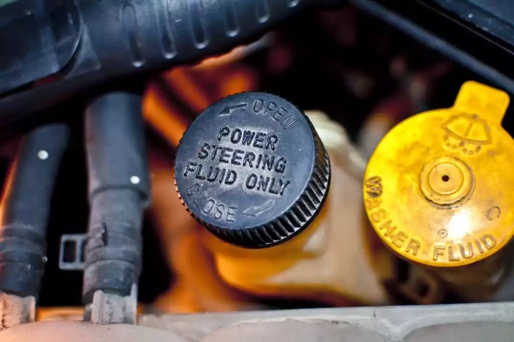 power steering fluid reservoir