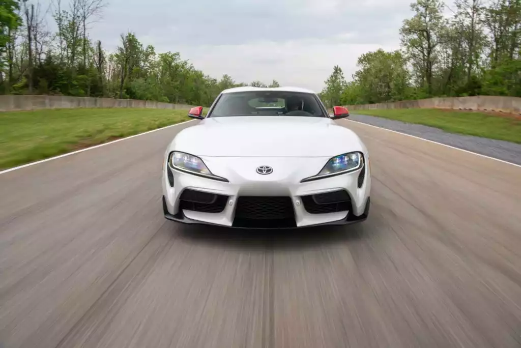 2020 toyota supra white toyota newsroom