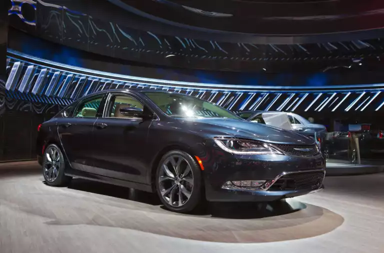 2017 chrysler 200 on display