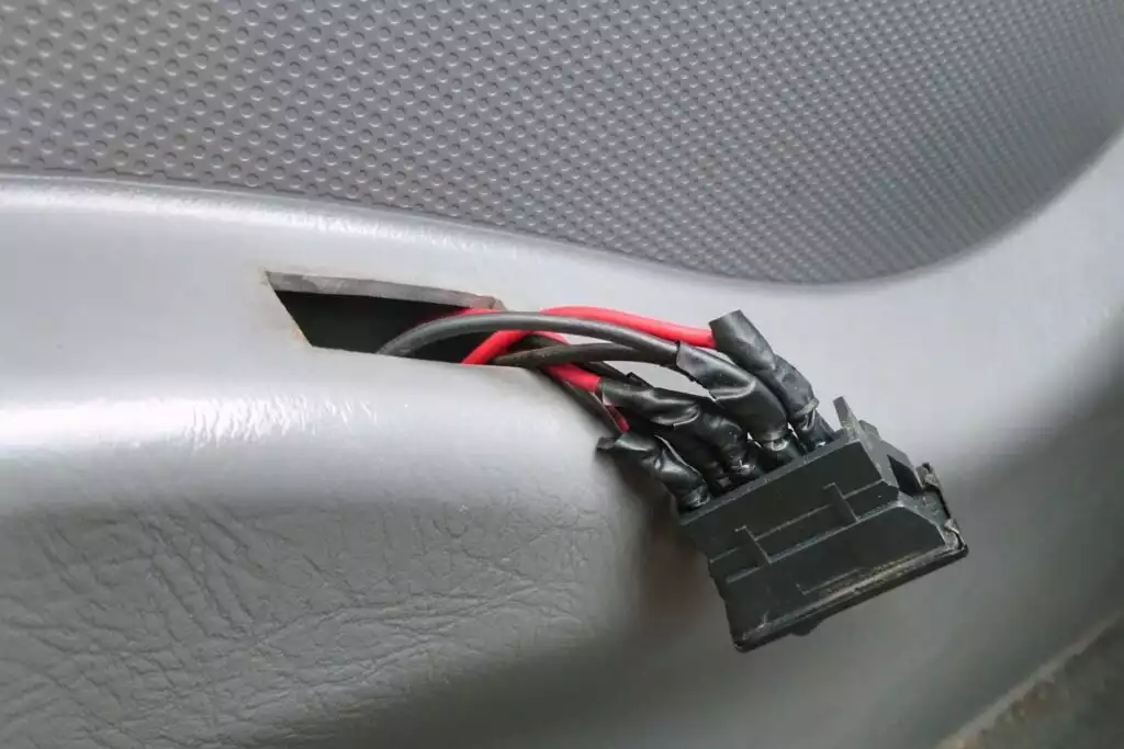 window switch sticking out