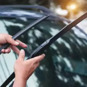 replacing a car wiper blade