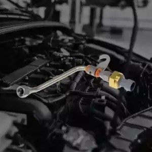 car egr tube isolated