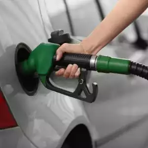 green handled gas pump for ultra low sulfur diesel