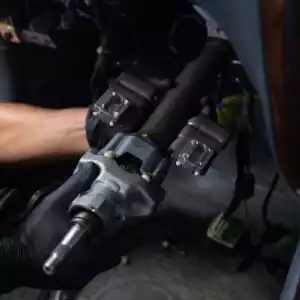 removal of car steering column
