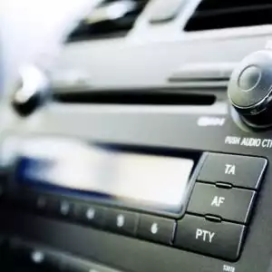 radio of a car