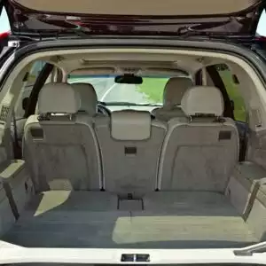 car with an open truck