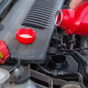 refilling power steering fluid