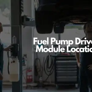 fuel pump driver module location